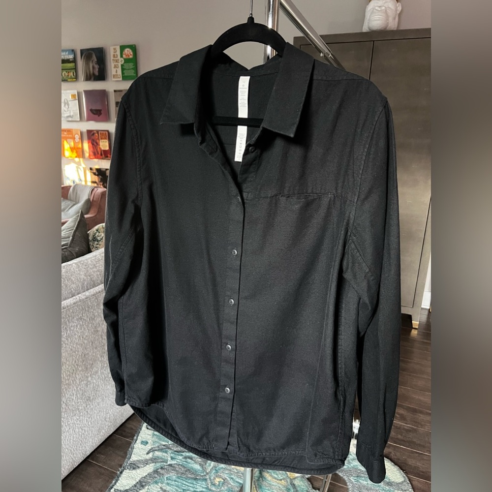 Lululemon Full Day Ahead Flannel Shirt